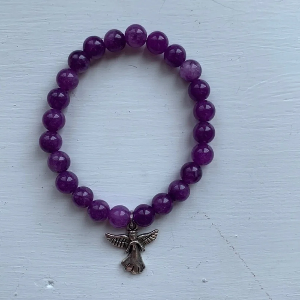 Angel Amethyst Bracelet